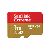 Atminties kortelė SanDisk Extreme microSDXC UHS-I CARD, 1 TB Prekė-SDSQXAV-1T00-GN6MA