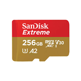 SanDisk Extreme microSDXC UHS-I CARD, 256 GB - Memory card