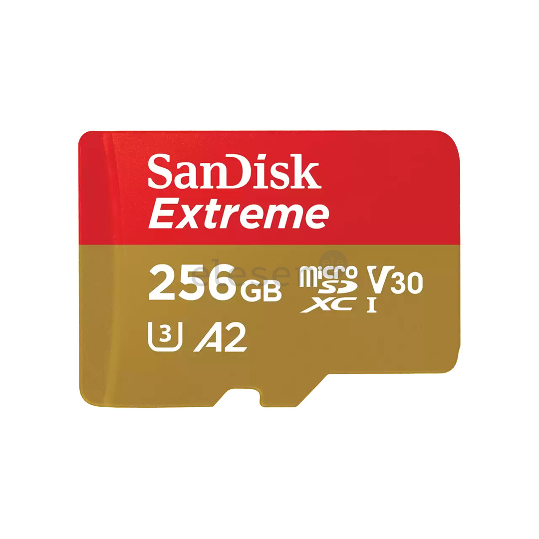 SanDisk Extreme microSDXC UHS-I CARD, 256 GB - Memory card
