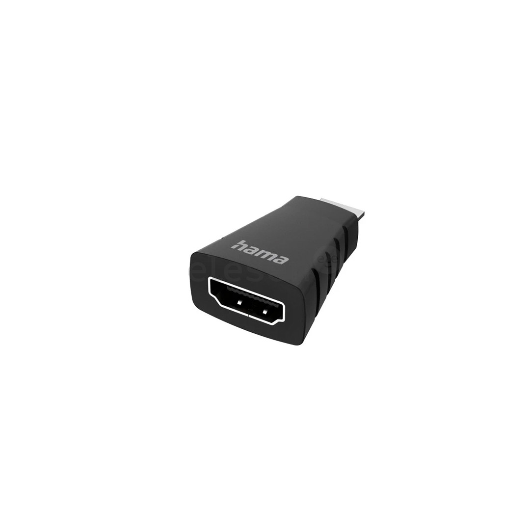 Hama Mini HDMI to HDMI Adapter, black - Adapter