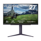 LG UltraGear 27GS85Q, 27'', Nano IPS, QHD, 180 Hz, black - Monitor