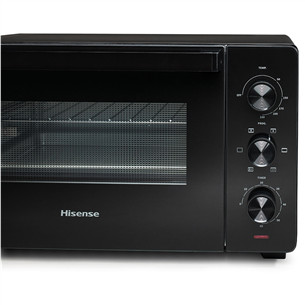 Hisense, 30 L, 1600 W, black - Mini oven