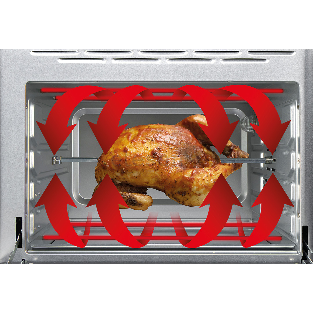 Hisense, 30 L, 1600 W, black - Mini oven