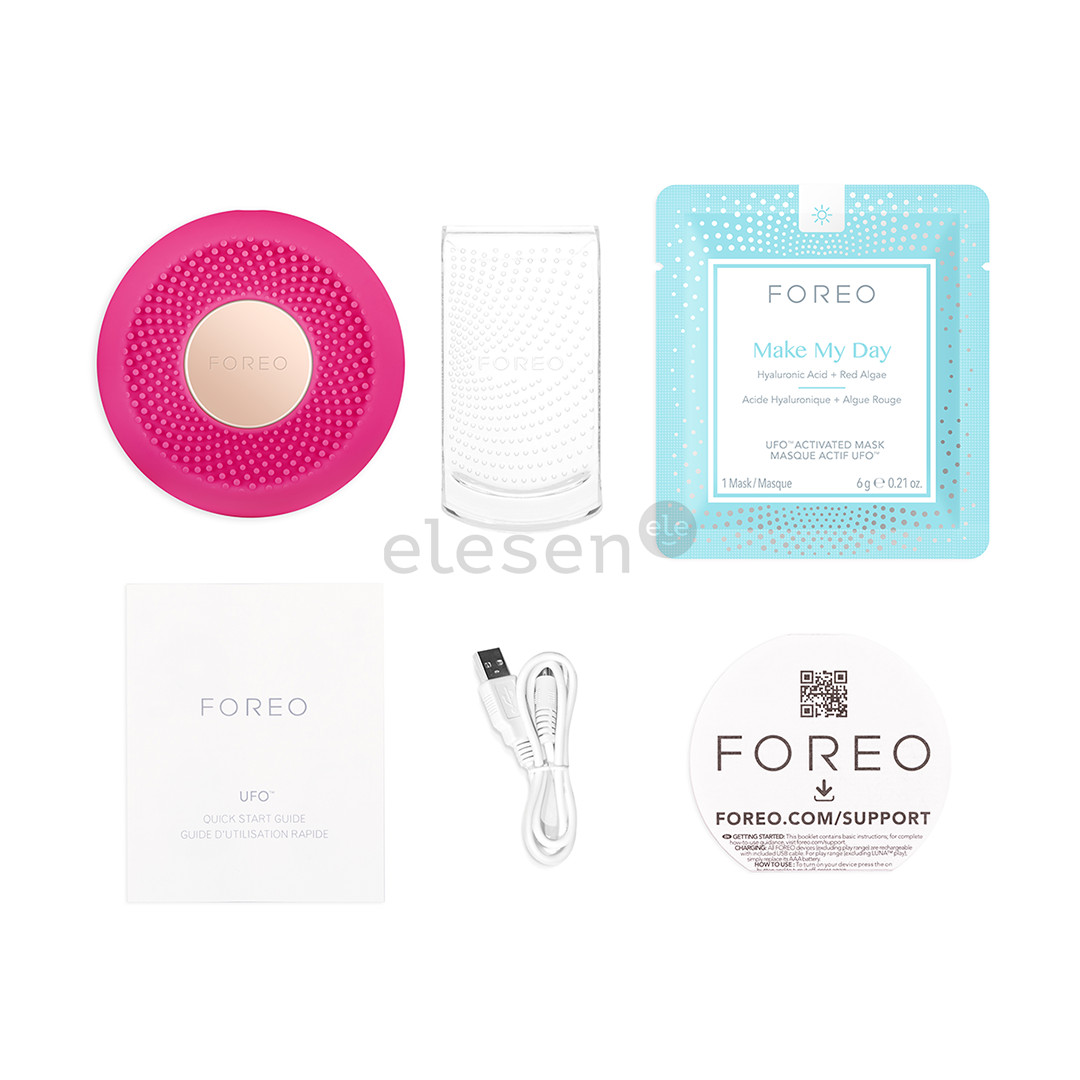 Foreo UFO 2 mini, фуксия - Прибор для ухода за лицом