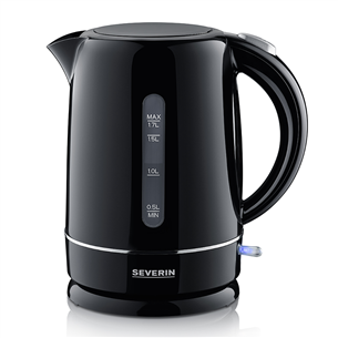 Severin, 1.7 L, 2200 W, juodas - Virdulys  Prekė-WK4322 WK4322