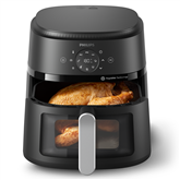 Philips Airfryer 2000 series, 6.2 L, 1700 W, juoda - Karšto oro gruzdintuvė