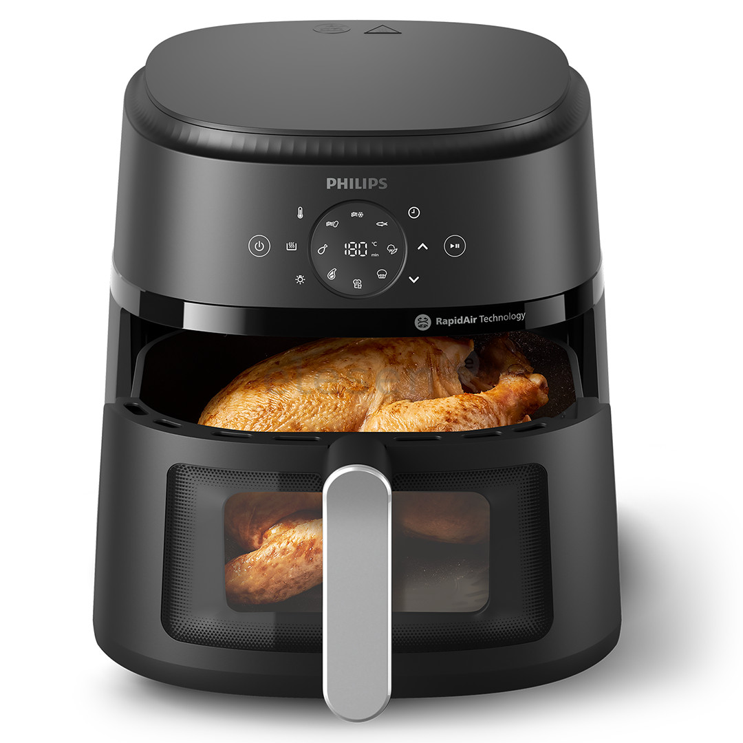 Philips Airfryer 2000 series, 6.2 L, 1700 W, black - Air fryer