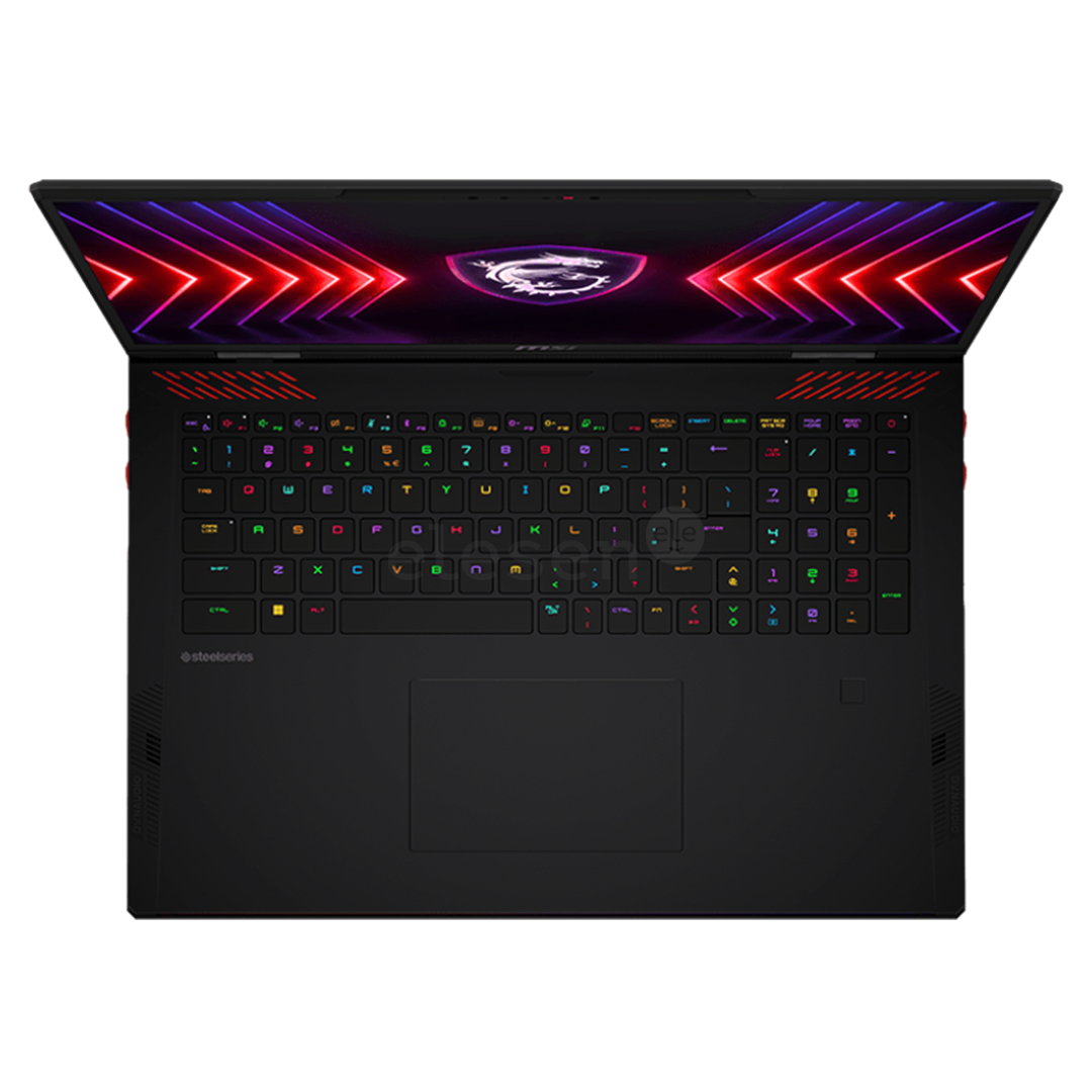 Nešiojamas kompiuteris MSI Raider 18 HX A14V 20th Anniversary Bundle, 18'', 120 Hz, UHD+, Mini LED, i9, 32 GB, 1 TB, RTX 4070, juodas  Prekė-RDR18HX-A14VGG-005NL