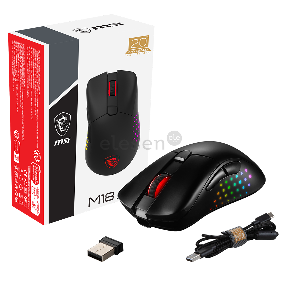 Nešiojamas kompiuteris MSI Raider 18 HX A14V 20th Anniversary Bundle, 18'', 120 Hz, UHD+, Mini LED, i9, 32 GB, 1 TB, RTX 4070, juodas  Prekė-RDR18HX-A14VGG-005NL