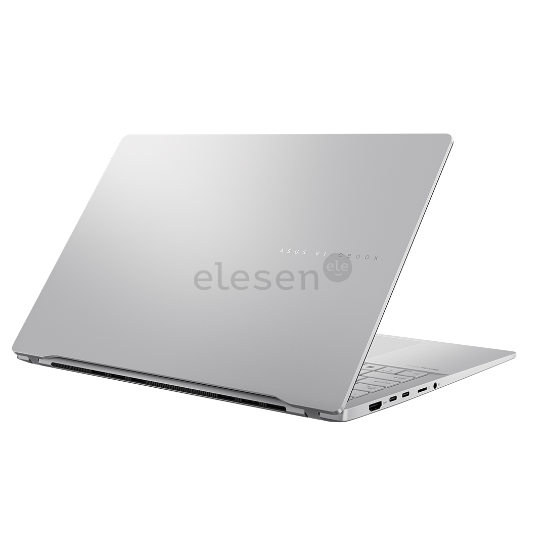 Nešiojamas kompiuteris Asus Vivobook S 15 OLED, 15,6'', 120 Hz, OLED, 3K, X Elite, 32 GB, 1 TB, Copilot+, sidabrinis    Prekė-S5507QA-MA001W