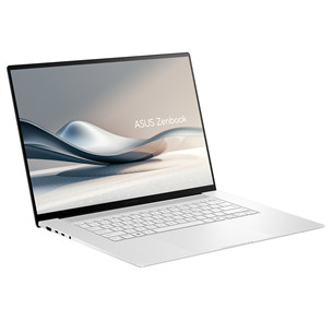 Asus Zenbook S 16 OLED, 16'', 3K, 120 Hz, OLED, Ryzen AI 9, 24 GB, 1 TB, baltas - Nešiojamasis kompiuteris