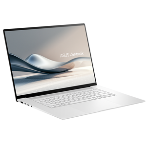 Asus Zenbook S 16 OLED, 16'', 3K, 120 Hz, OLED, Ryzen AI 9, 24 GB, 1 TB, scandinavian white - Notebook