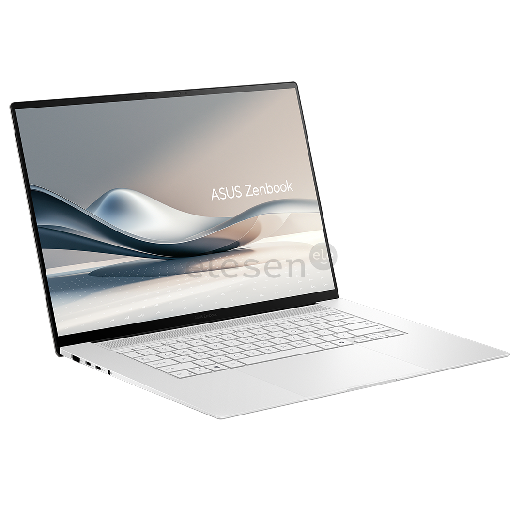 Asus Zenbook S 16 OLED, 16'', 3K, 120 Hz, OLED, Ryzen AI 9, 24 GB, 1 TB, scandinavian white - Notebook
