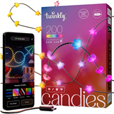 Twinkly Candies Stars, RGB, 200 светодиодов, USB-C, 12 м, зеленый - Умная гирлянда