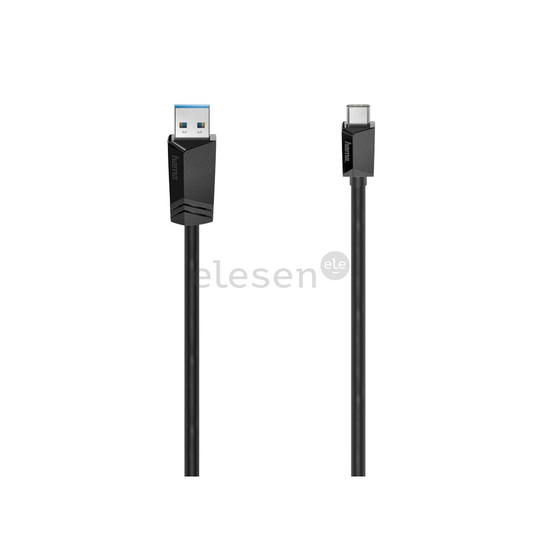 Hama USB-C/USB-A, USB 3.2, 5 Gbps, 0.25 m - Cable
