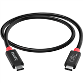 Hama USB-C/USB-C, USB 4.0, 20 Gbit/s, 5 A, 240 W, 2 m - Laidas