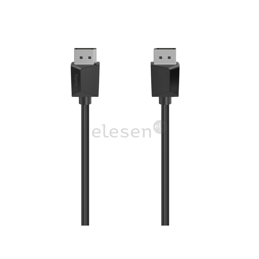 Hama DisplayPort, DP 1,2, 1,5 m, black - Cable