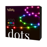 Twinkly Dots, 400 LED, IP20, 20 m, skaidri – Išmanioji lempučių girlianda Prekė-TWD400STP-TEU