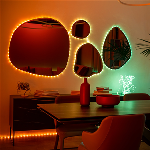 Twinkly Dots, 400 LED, IP20, 20 m, skaidri – Išmanioji lempučių girlianda Prekė-TWD400STP-TEU