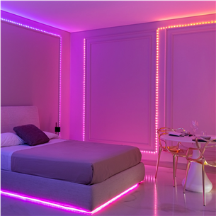 Twinkly Dots, 400 LED, IP20, 20 m, skaidri – Išmanioji lempučių girlianda Prekė-TWD400STP-TEU