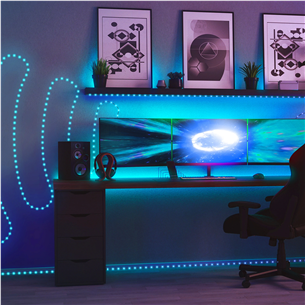 Twinkly Dots, 400 LED, IP20, 20 m, skaidri – Išmanioji lempučių girlianda Prekė-TWD400STP-TEU