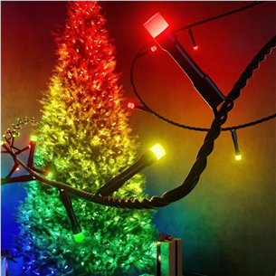 Twinkly Strings 750 (Multicolor edition), 750 LED, 60 m, IP44, juoda - Išmanioji girlianda