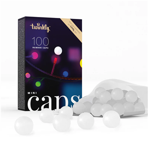 Twinkly MiniCaps, 100 vnt., balta - Girlianda TMC100-S