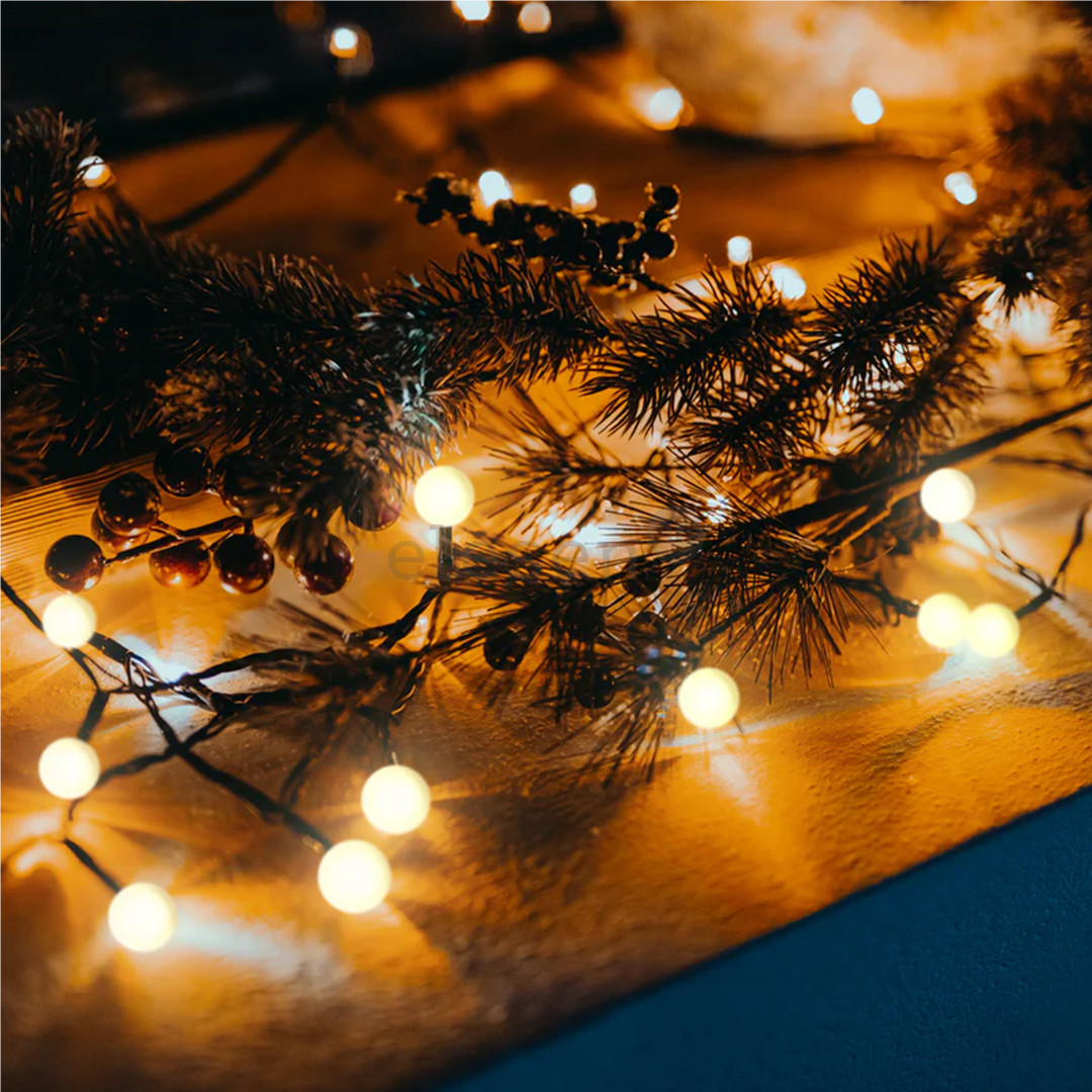 Twinkly MiniCaps, 100 vnt., balta - Girlianda