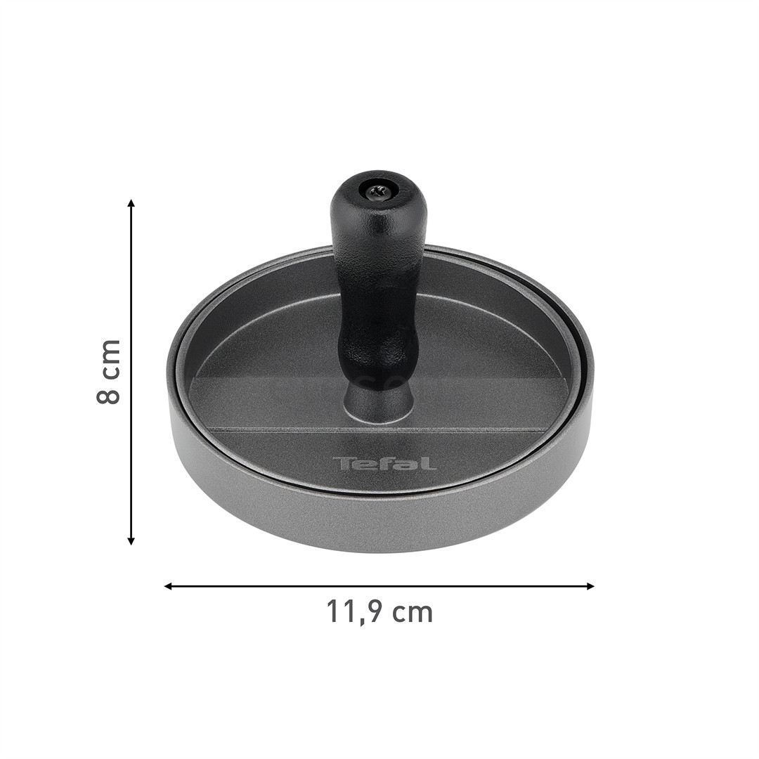 Tefal, black - Burger press