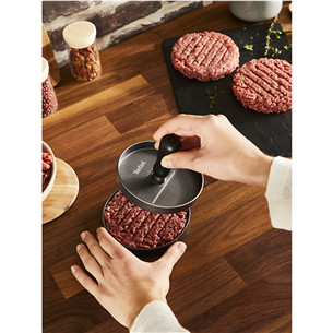 Tefal, black - Burger press