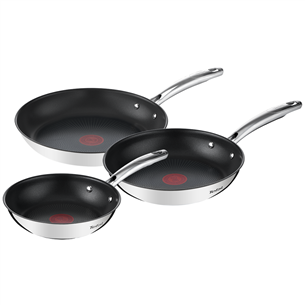 Keptuvių rinkinys Tefal Duetto+, 20/24/28 cm, 3 vnt rinkinys, nerūdijantis plienas    Prekė-G732S334 G732S334