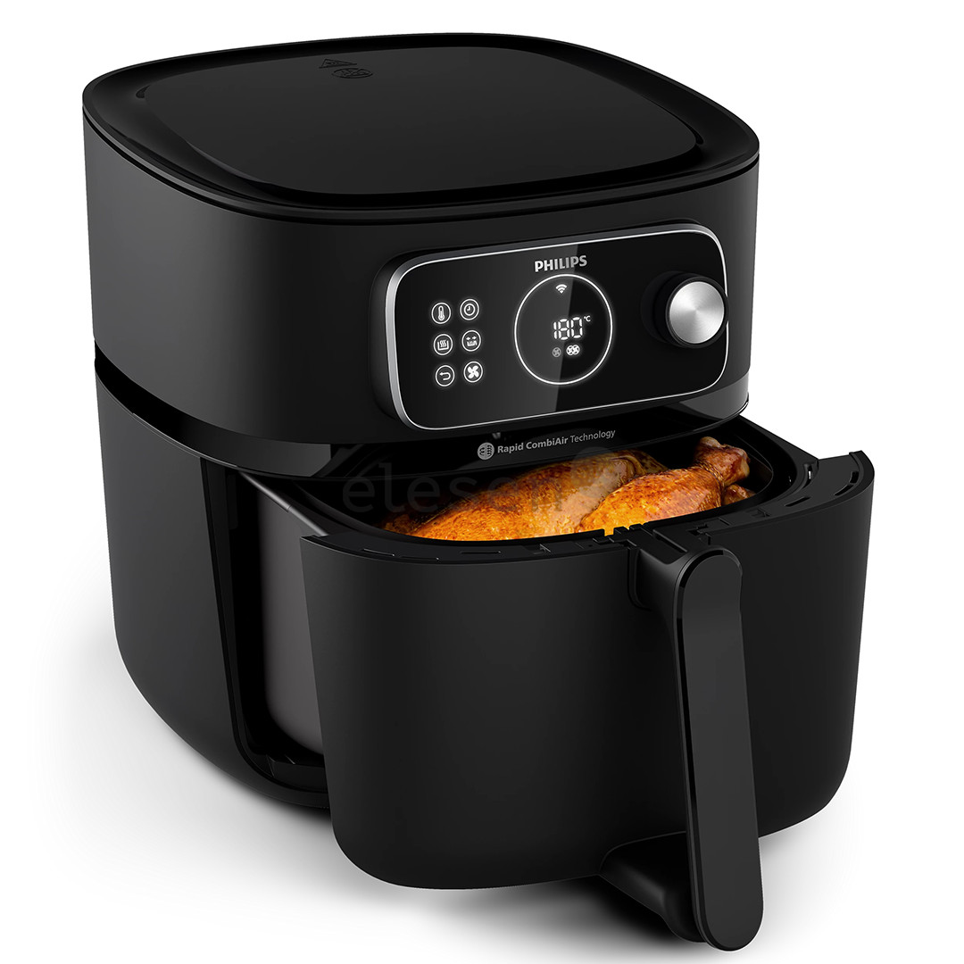 Philips Airfryer Combi XXL Connected, 8,3 L, 2200 W, juoda - Karšto oro gruzdintuvė