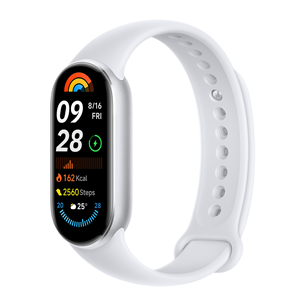 Xiaomi Smart Band 9, sidabro spalvos - Išmanusis laikrodis