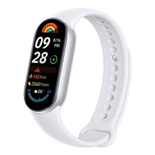 Xiaomi Smart Band 9, sidabro spalvos - Išmanusis laikrodis