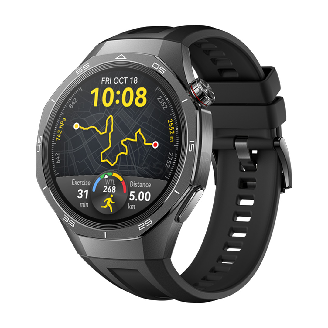Huawei Watch GT 5 Pro, 46 ​​mm, juodas - Išmanusis laikrodis