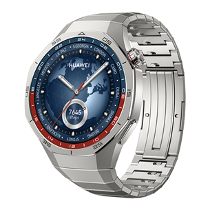 Išmanusis laikrodis Huawei Watch GT5 Pro, 46 mm, nerūdijančio plieno Prekė-55020DKB