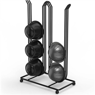 Kavos kapsulių stovas Xavax, Dolce Gusto ir Nespresso Vertuo, 16 kapsulių, matinė juoda Prekė-00111266