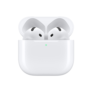 Bevielės ausinės Apple Airpods 4 ANC, baltos Prekė-MXP93ZM/A