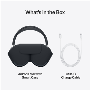 Belaidės ausinės Apple AirPods Max, violetinės    Prekė-MWW83ZM/A