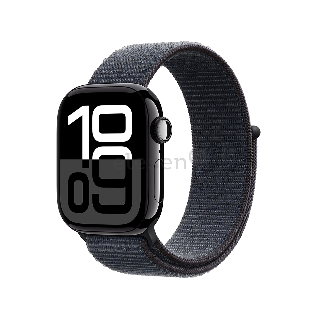 Išmanusis laikrodis Apple Watch Series 10 GPS + Cellular, 42 mm, sport loop,  jet black aluminium / black   Prekė-MWX83ET/A