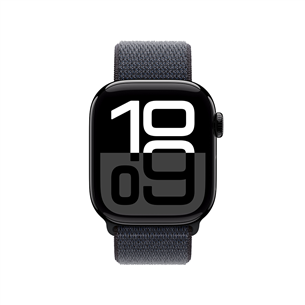 Išmanusis laikrodis Apple Watch Series 10 GPS + Cellular, 42 mm, sport loop,  jet black aluminium / black   Prekė-MWX83ET/A