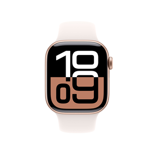 Išmanusis laikrodis Apple Watch Series 10 GPS + Cellular, 42 mm, sport band, S/M, rose gold aluminium / blush  Prekė-MWX93ET/A