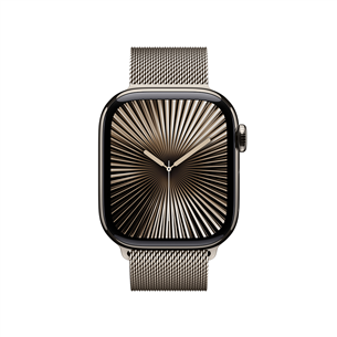 Išmanusis laikrodis Apple Watch Series 10 GPS + Cellular, 42 mm, Milanese loop, natural titanium / natural  Prekė-MWXF3ET/A