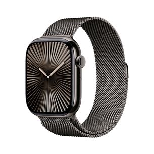Išmanusis laikrodis Apple Watch Series 10 GPS + Cellular, 46 mm, Milanese loop, M/L, slate titanium / slate  Prekė-MWYW3ET/A MWYW3ET/A