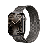 Išmanusis laikrodis Apple Watch Series 10 GPS + Cellular, 46 mm, Milanese loop, M/L, slate titanium / slate Prekė-MWYW3ET/A