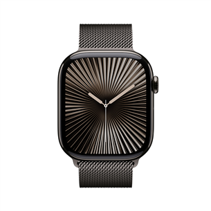Išmanusis laikrodis Apple Watch Series 10 GPS + Cellular, 46 mm, Milanese loop, M/L, slate titanium / slate  Prekė-MWYW3ET/A