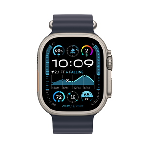Išmanusis laikrodis Apple Watch Ultra 2, 49 mm, Ocean Band, navy  Prekė-MX4D3EL/A