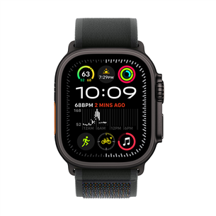 Išmanusis laikrodis Apple Watch Ultra 2, 49 mm, Trail Loop, M/L, black titanium / black  Prekė-MX4V3EL/A
