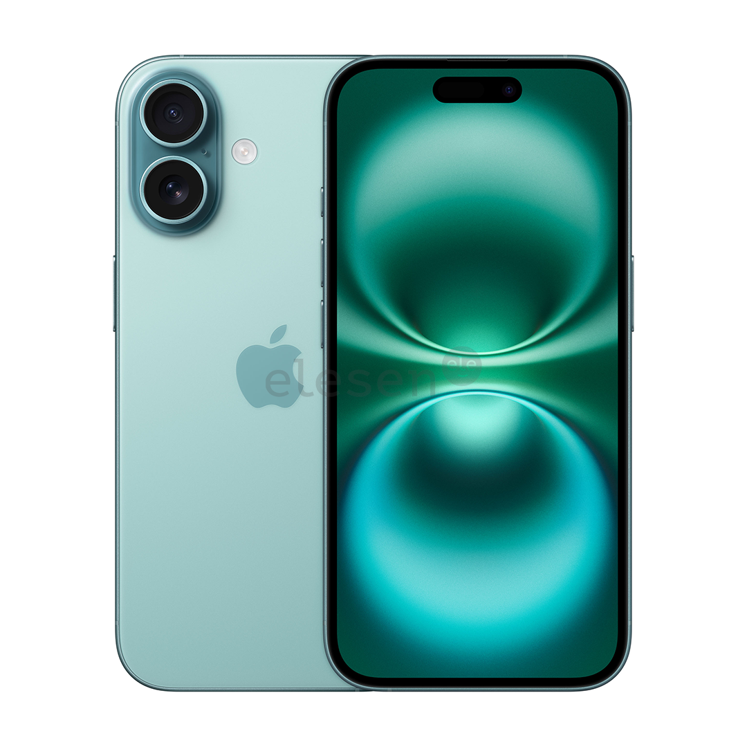 Apple iPhone 16, 256 GB, teal - Smartphone