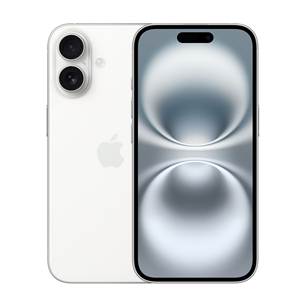 Išmanusis telefonas Apple iPhone 16, 256 GB, white Prekė-MYEF3HX/A MYEF3HX/A